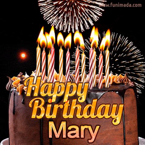 happy birthday mary gif|happy birthday mary images funny.